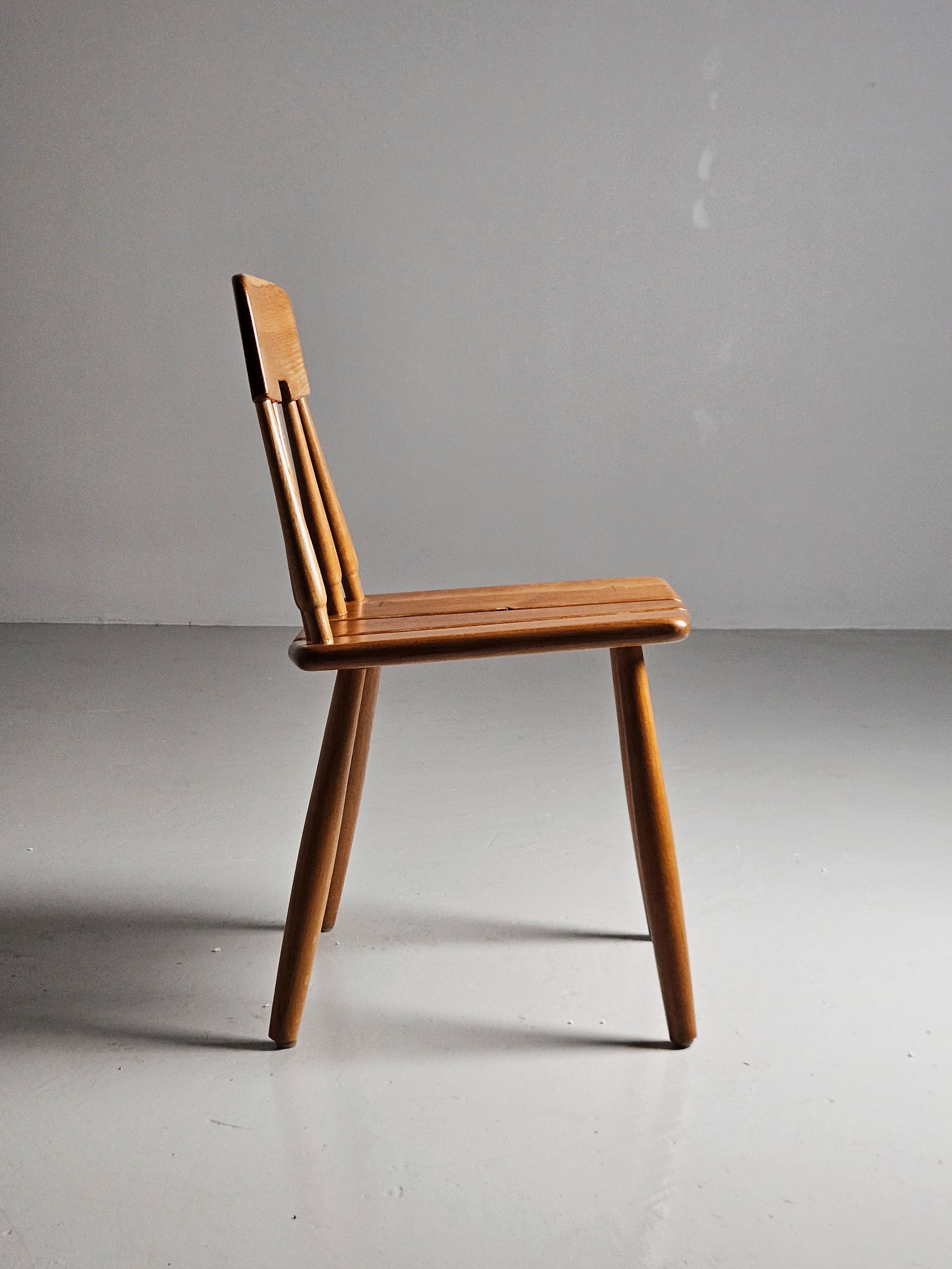 Swedish modern chair model '121' by Carl Gustaf Boulogner, Sweden, 1960s For Sale 1