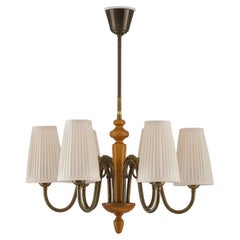 Swedish Modern Chandelier by Böhlmarks