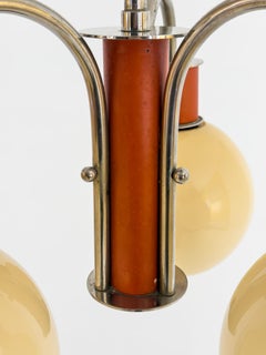 Swedish Modern Chandelier by Erik Tidstrand for NK, Sweden, 1930s–40s