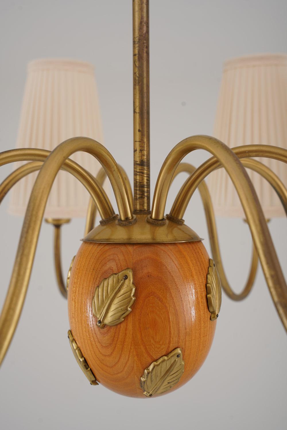 XX secolo Lampadario moderno svedese di Hans Bergström in vendita