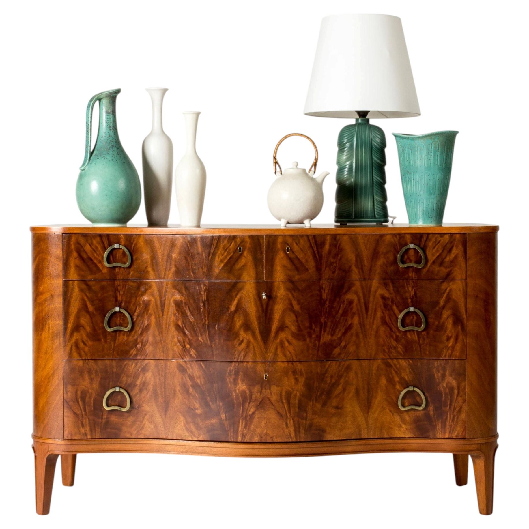 Swedish Modern Chest of Drawers by Axel Larsson, Bodafors, Sweden, 1940s