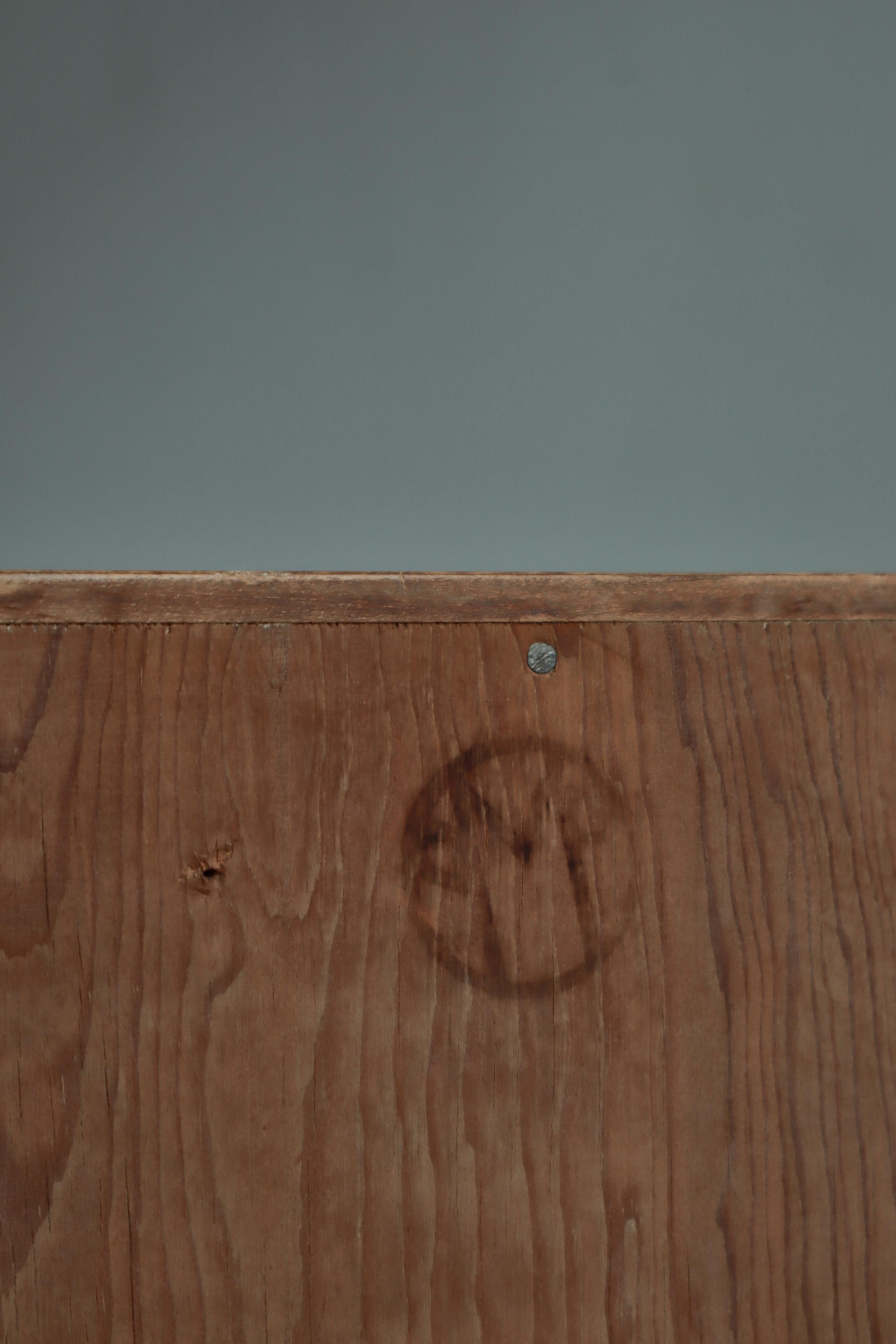 Swedish Modern Chest of Drawers by Axel Larsson in Birchwood, Bodafors, 1930s For Sale 12
