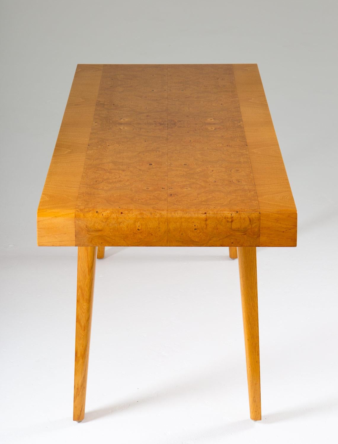 20th Century Swedish Modern Coffee Table, 1940s For Sale