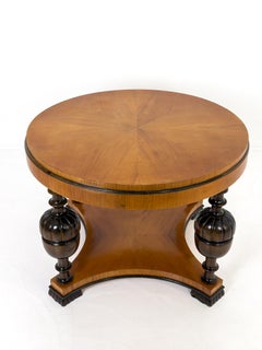 Swedish Modern Coffee Table by Reiners Möbelfabrik, 1930s–40s, Elm Veneer