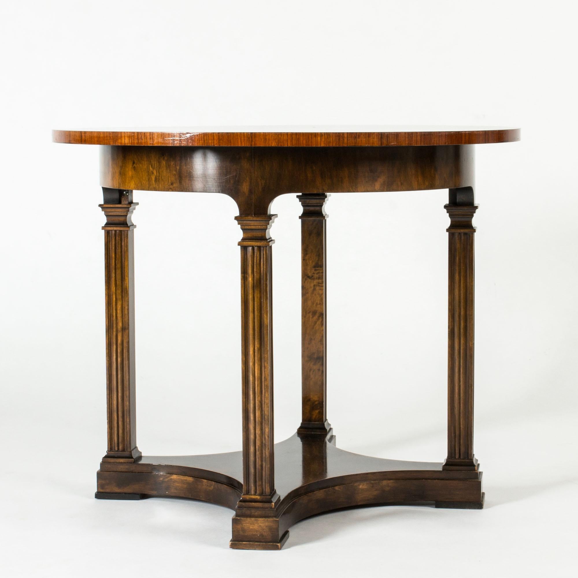 Scandinavian Modern Swedish Modern console table 