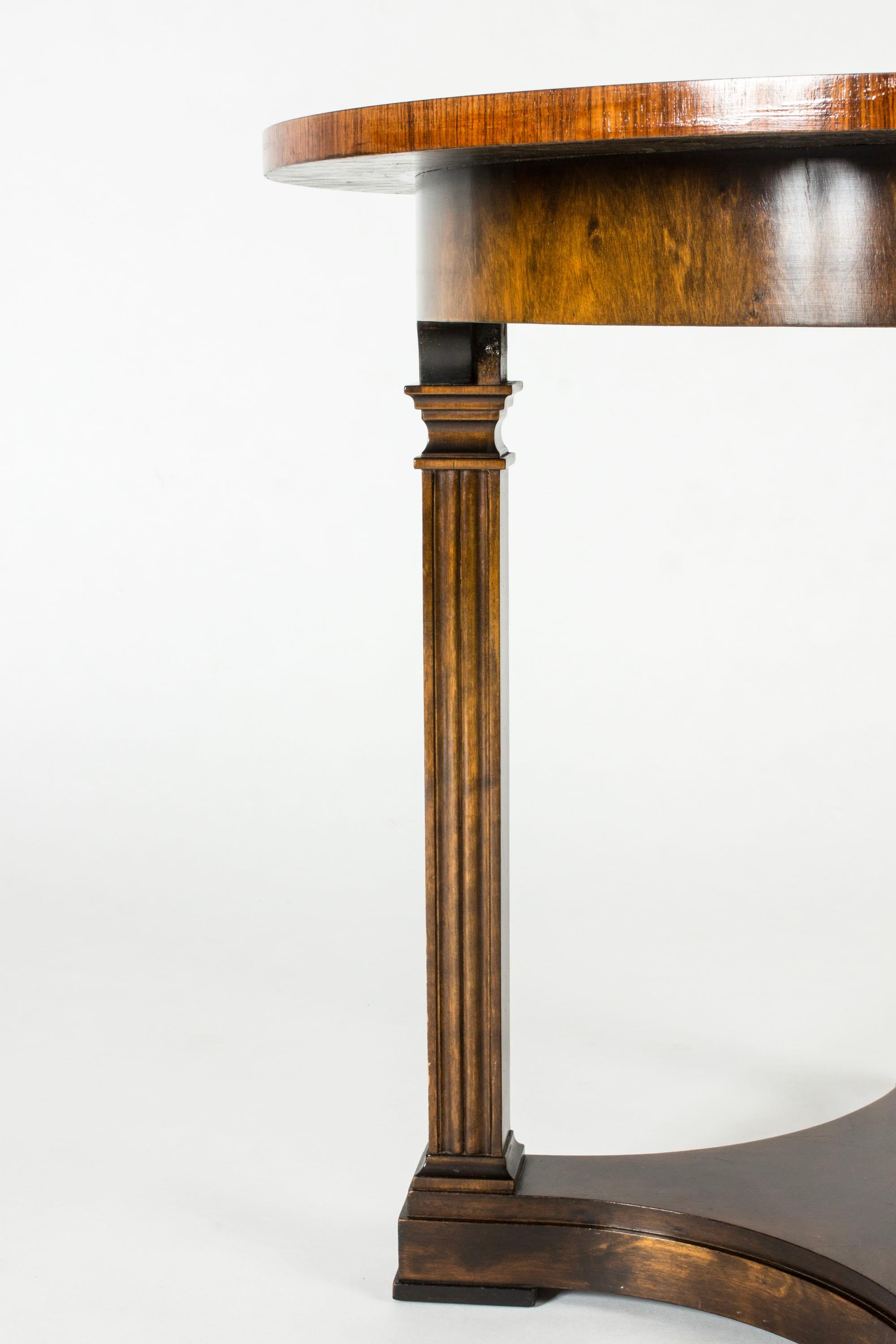 Swedish Modern console table 
