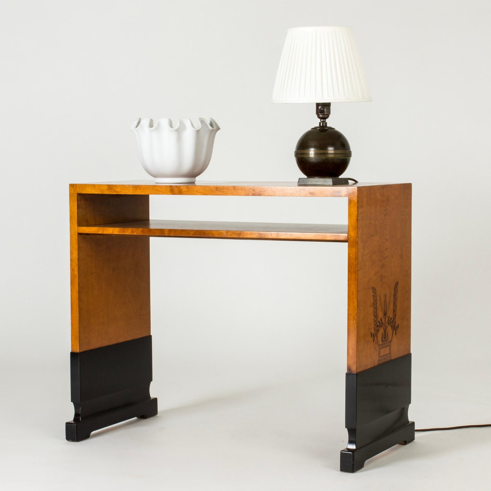 Swedish Modern Console Table, Sweden, 1920s For Sale 1
