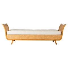 Schwedisches modernes Daybed der Moderne, Schweden, 1940er Jahre