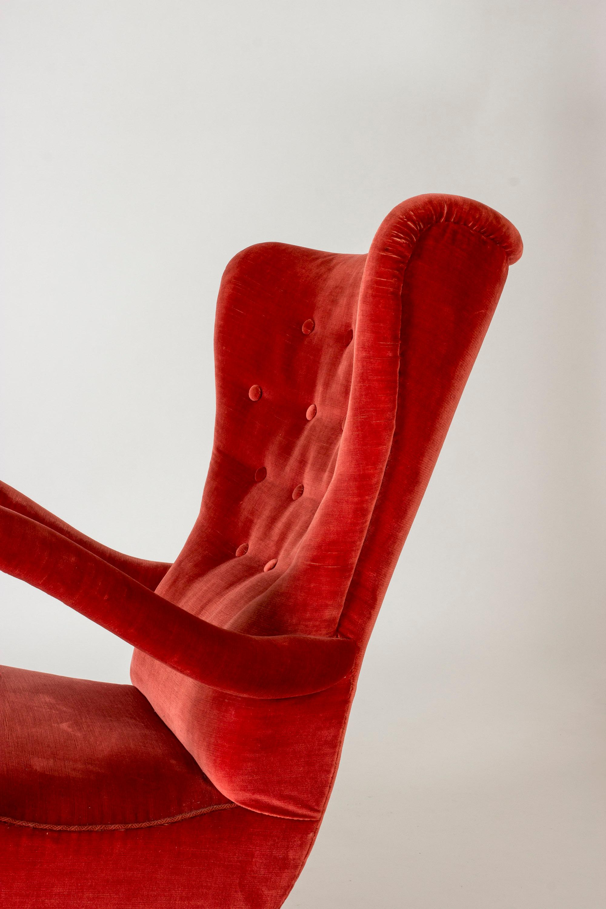 Fauteuil moderne suédois, Suède, années 1930 en vente 1