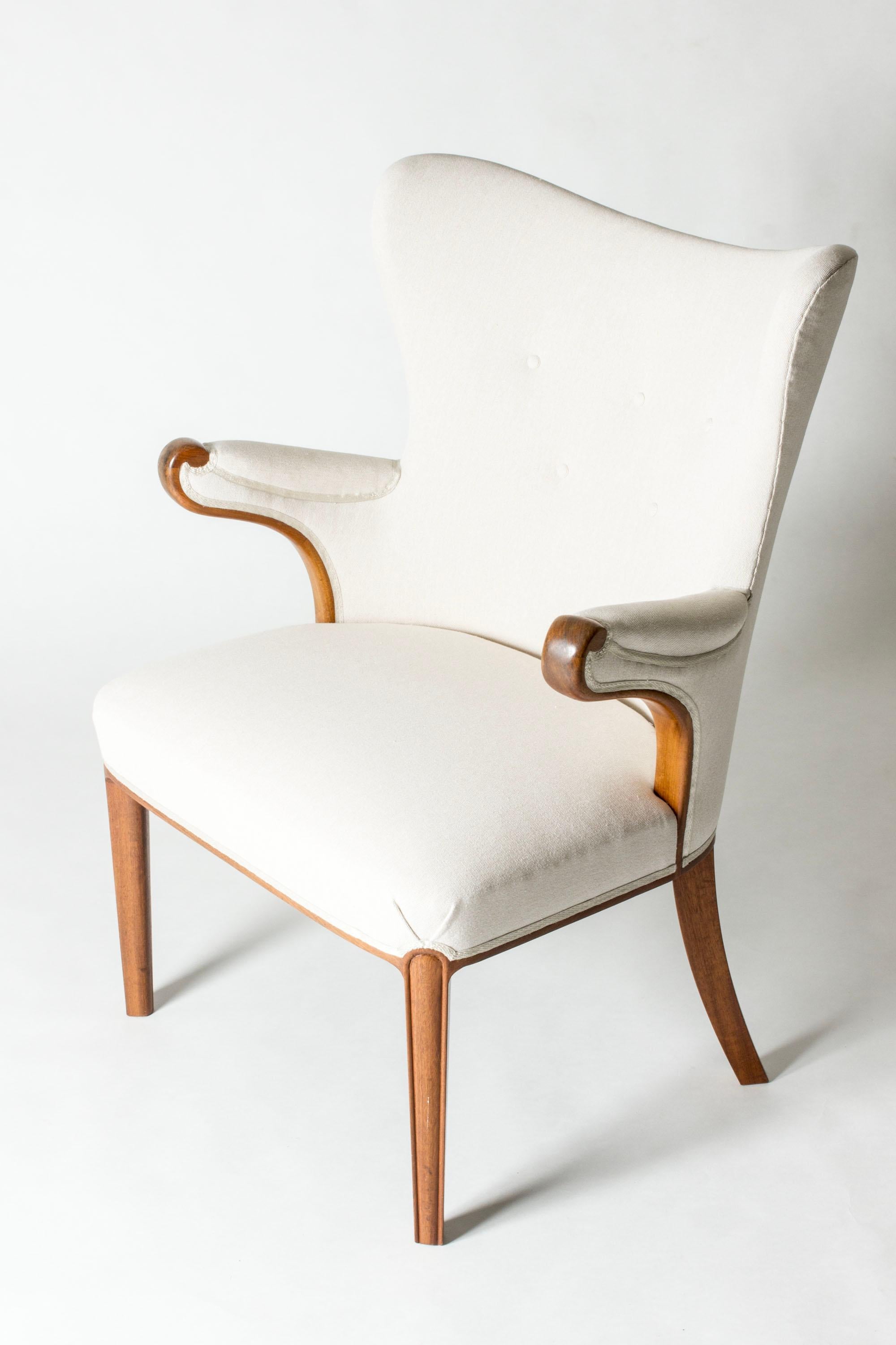 Scandinavian Modern Swedish Modern Easy Chairs, Sweden, 1940s For Sale