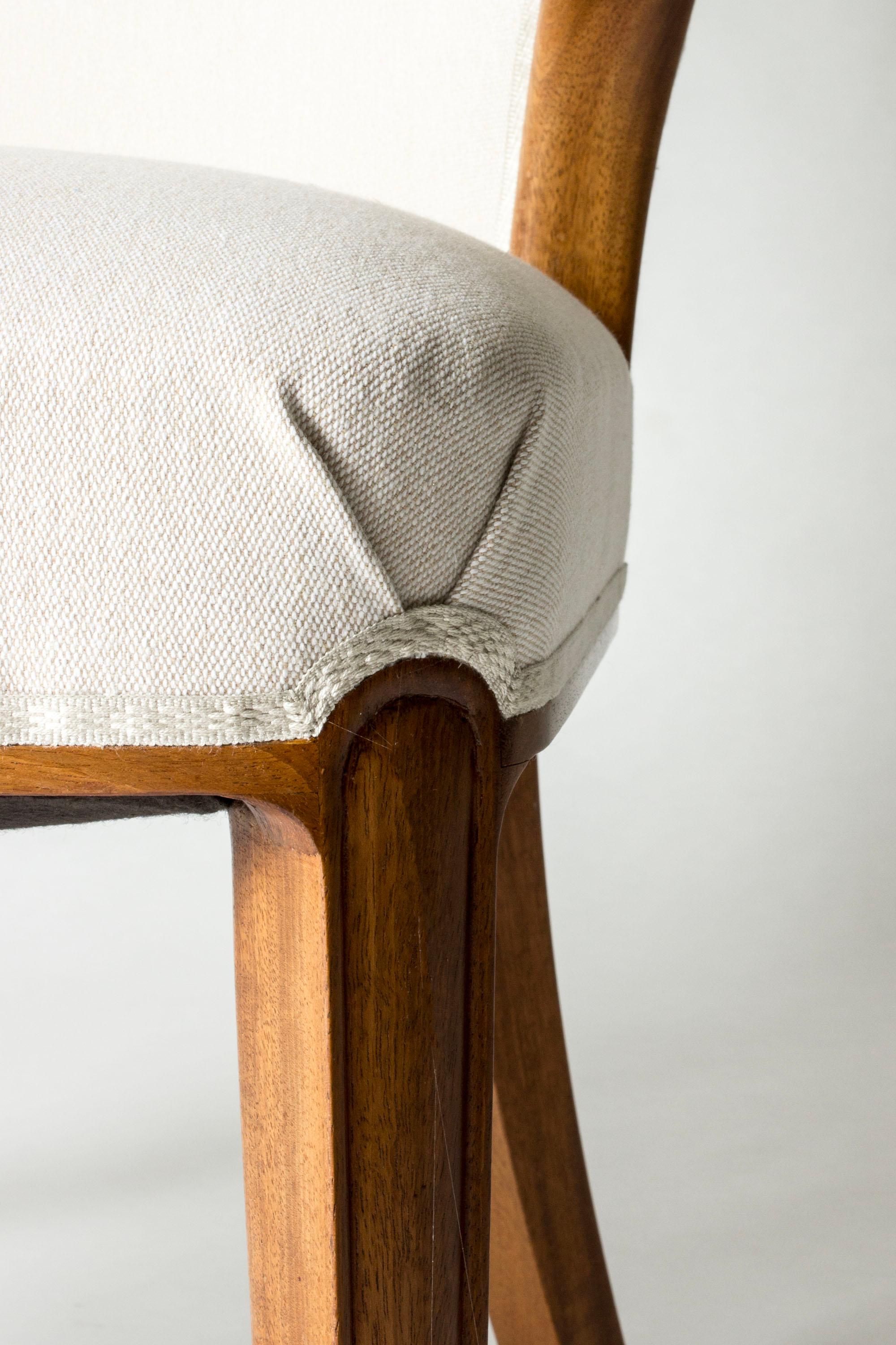 Swedish Modern Easy Chairs, Sweden, 1940s For Sale 1