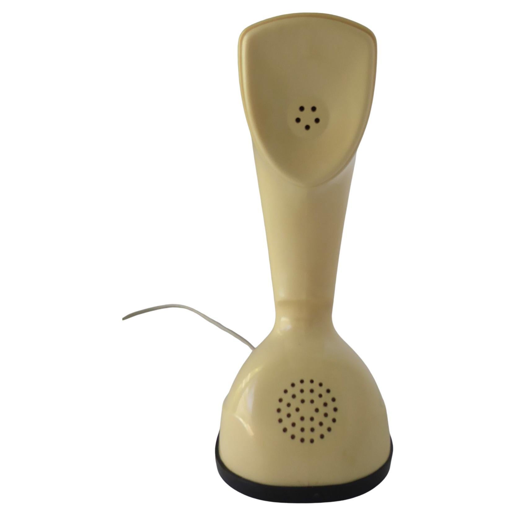 Mid-Century Modern Ericsson moderne suédois « COBRA »  téléphone rotatif ivoire vintage de Suède, années 50 en vente