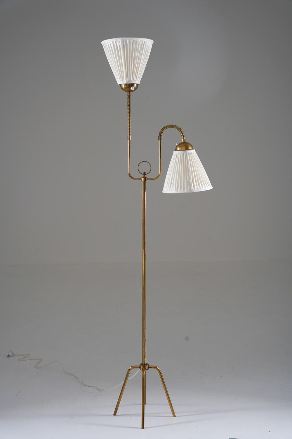 Scandinavian Modern Swedish Modern Floor Lamp, 1940s