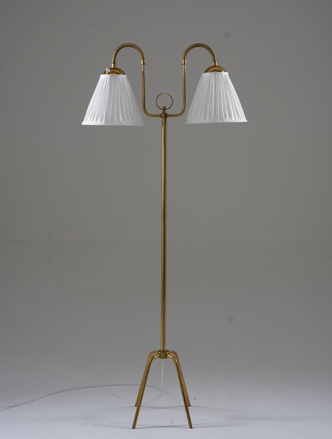 20th Century Swedish Modern Floor Lamp, 1940s