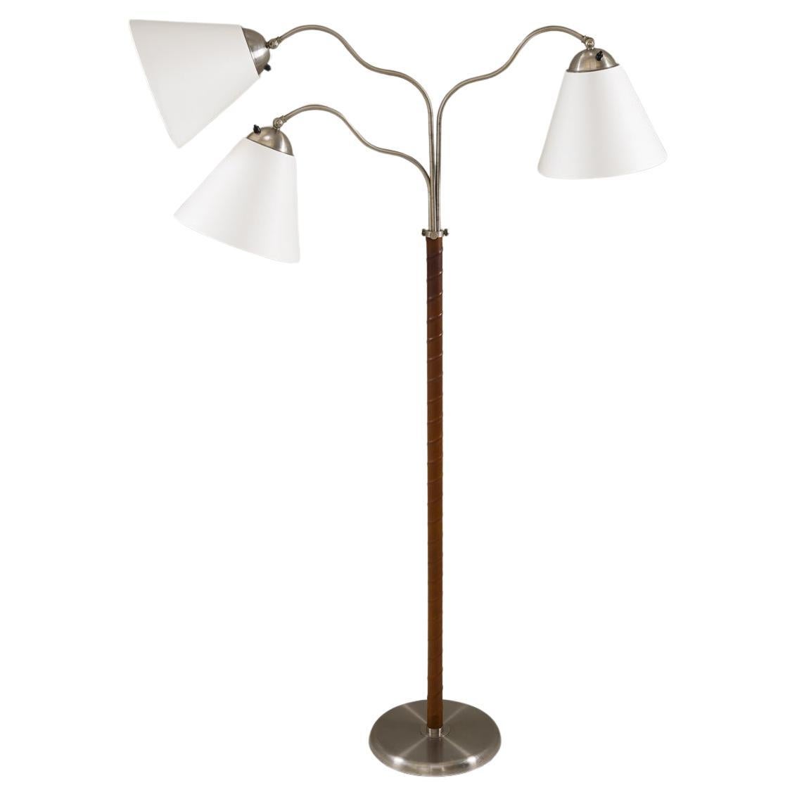 Schwedische Modern Stehlampe, 1940er Jahre