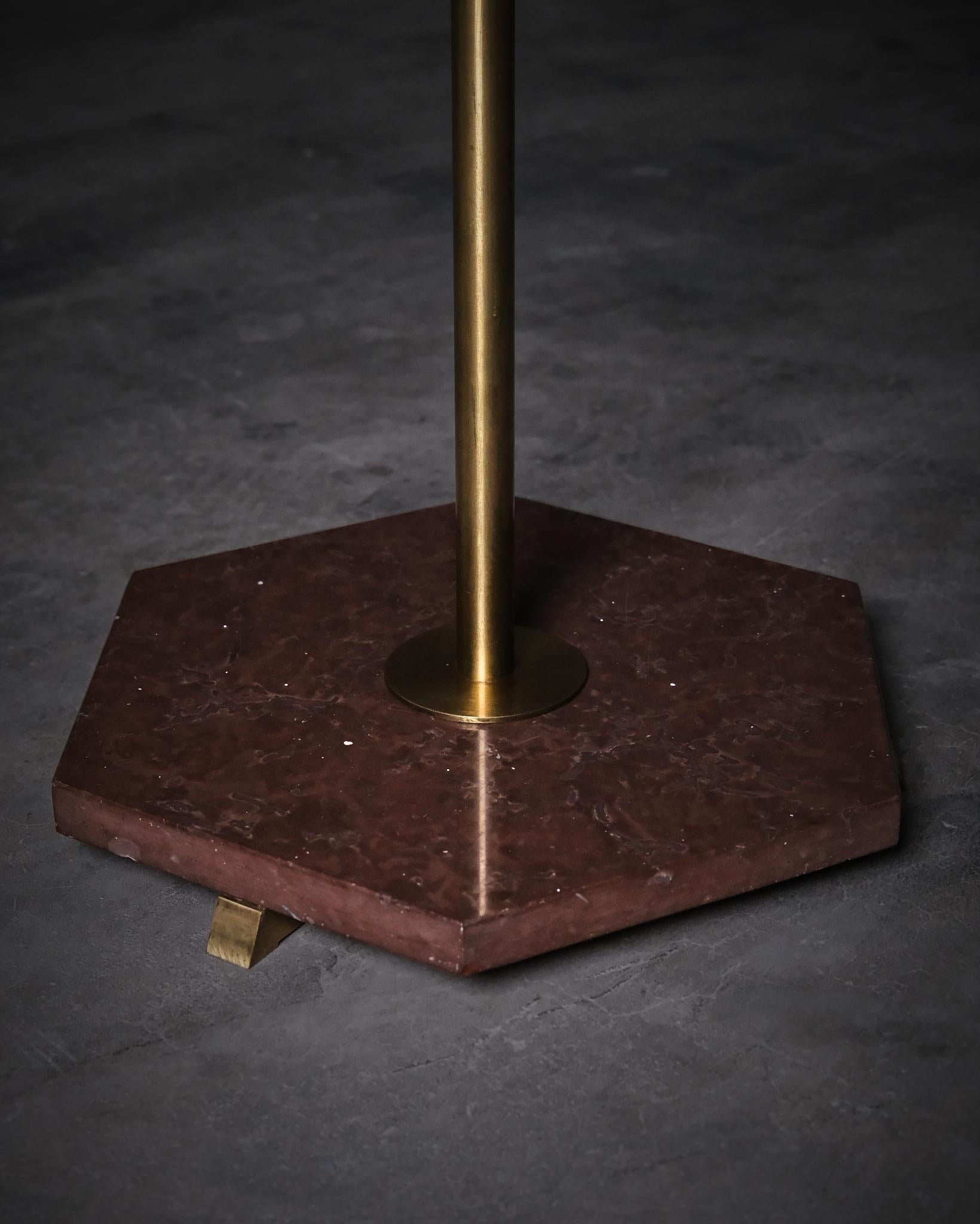 Lampada da terra moderna svedese, designer anonimo, anni 1940-1950 in vendita 1