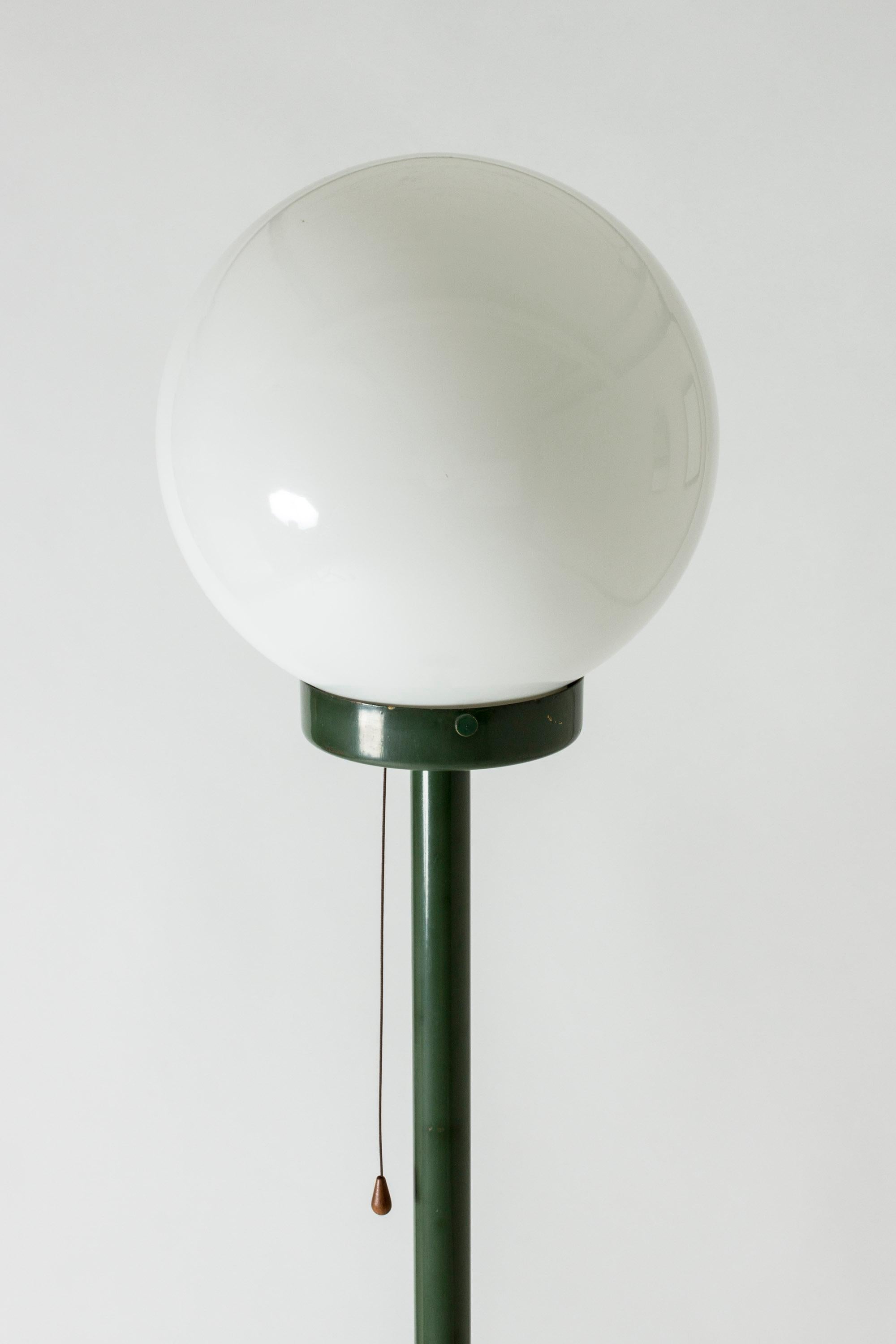 Metal Swedish Modern Floor Lamp, Sweden, 1930s For Sale