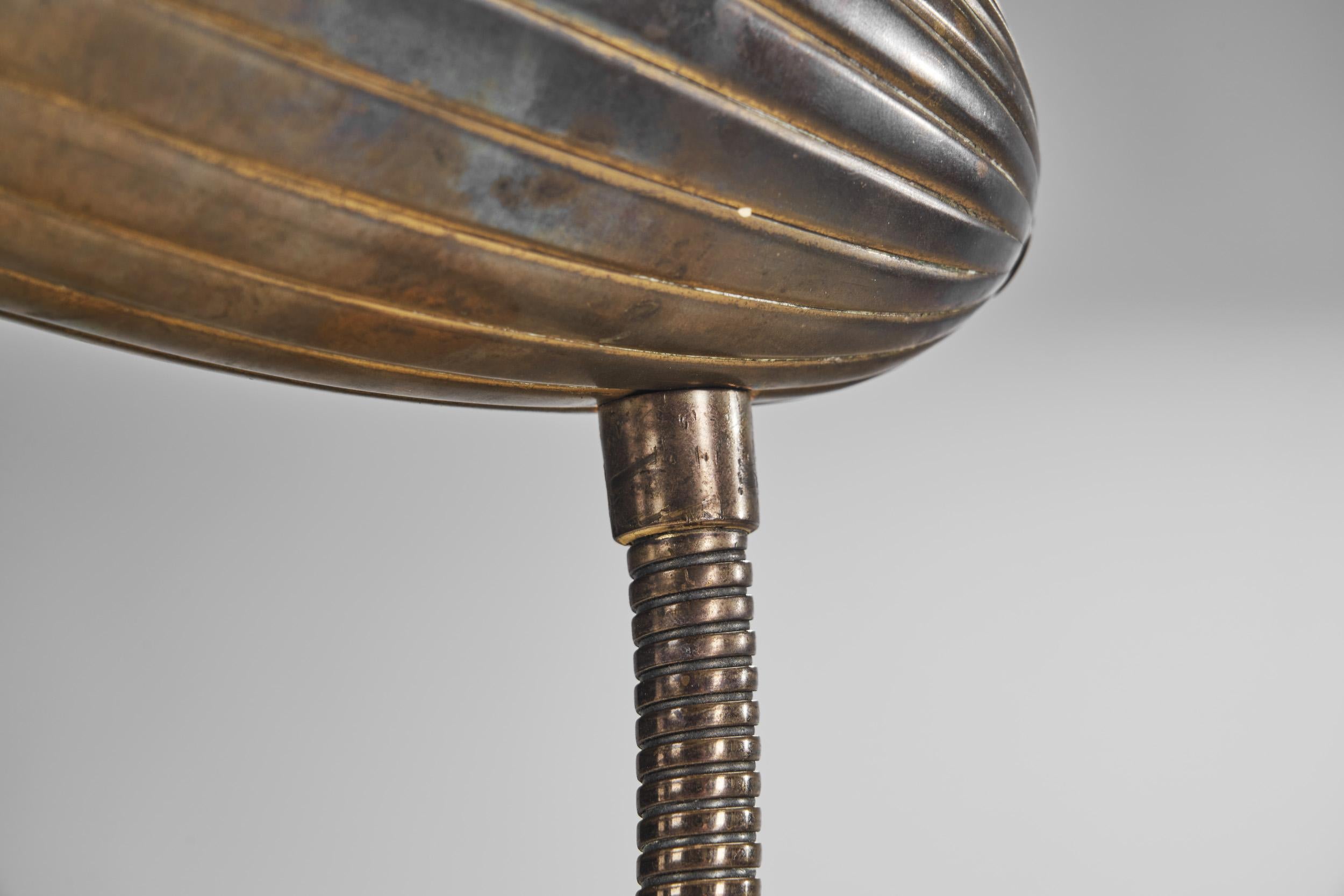 Swedish Modern Floor Lamp with Adjustable Head, Sweden, circa 1940s 6