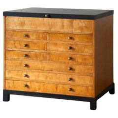 Swedish Modern Gentleman's Chest of Drawers, 1930s