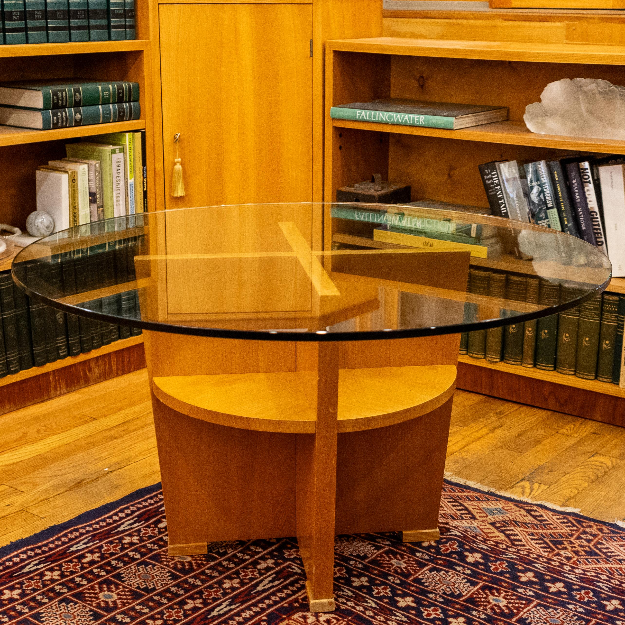 Schwedischer moderner Glas-Couchtisch aus Glas, Schweden 1960 im Zustand „Gut“ im Angebot in New York, NY