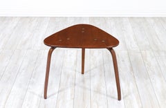 Swedish Modern "Guitar Pick" Side Table by Yngve Ekstrom for Dux