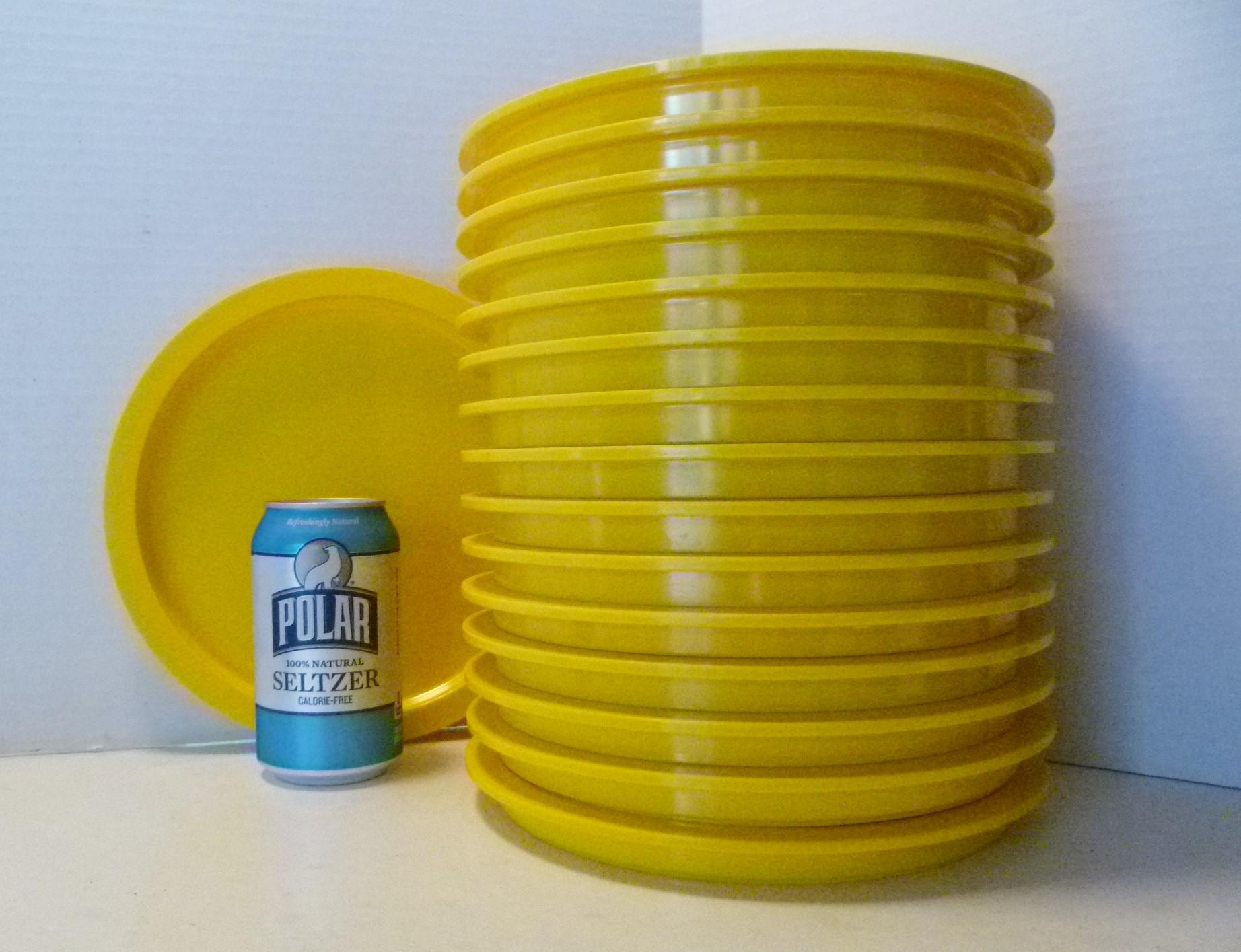vintage orange dishes