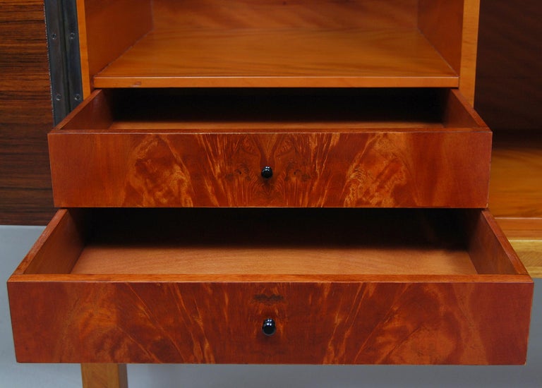Swedish Modern Intarsia Bar Cabinet by Reiners Mjölby, 1939 at 1stDibs ...