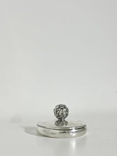 Jarra moderna sueca en chapa de plata, Carl Einar Borgström para Ystad-Metall, años 30