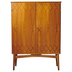 Swedish Modern Kirke Nielsen "Rickard" Teak Cabinet