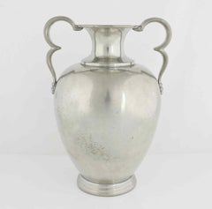 Swedish Modern - Large pewter vase - Ernst Svedbom, Svenskt Tenn 1960's