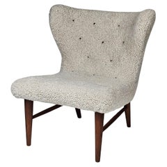 Swedish Modern lounge chair by Erik Karlén for Firma Rumsinteriör, Sweden, 1940s
