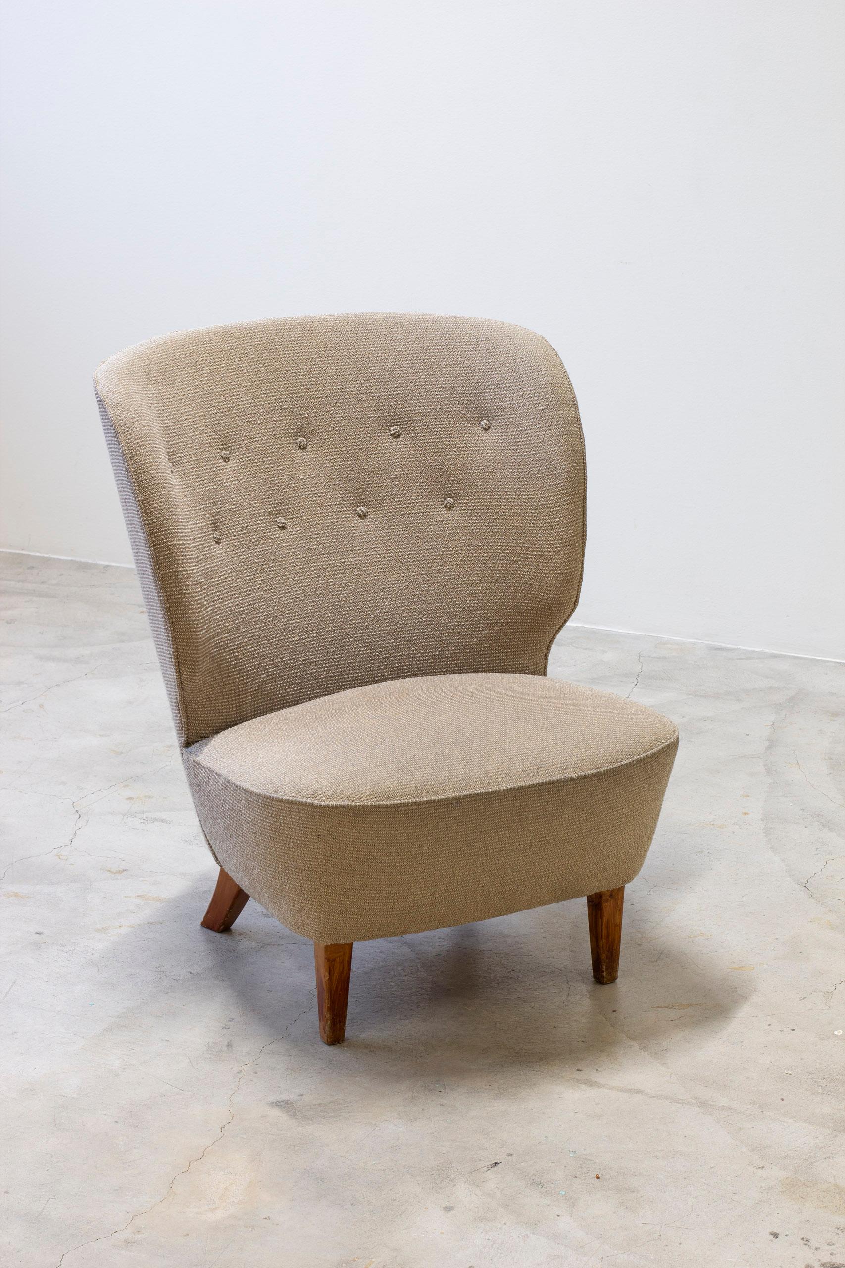 Sedia da salotto moderna svedese di Sven Staaf, Svezia anni '40 in vendita 6