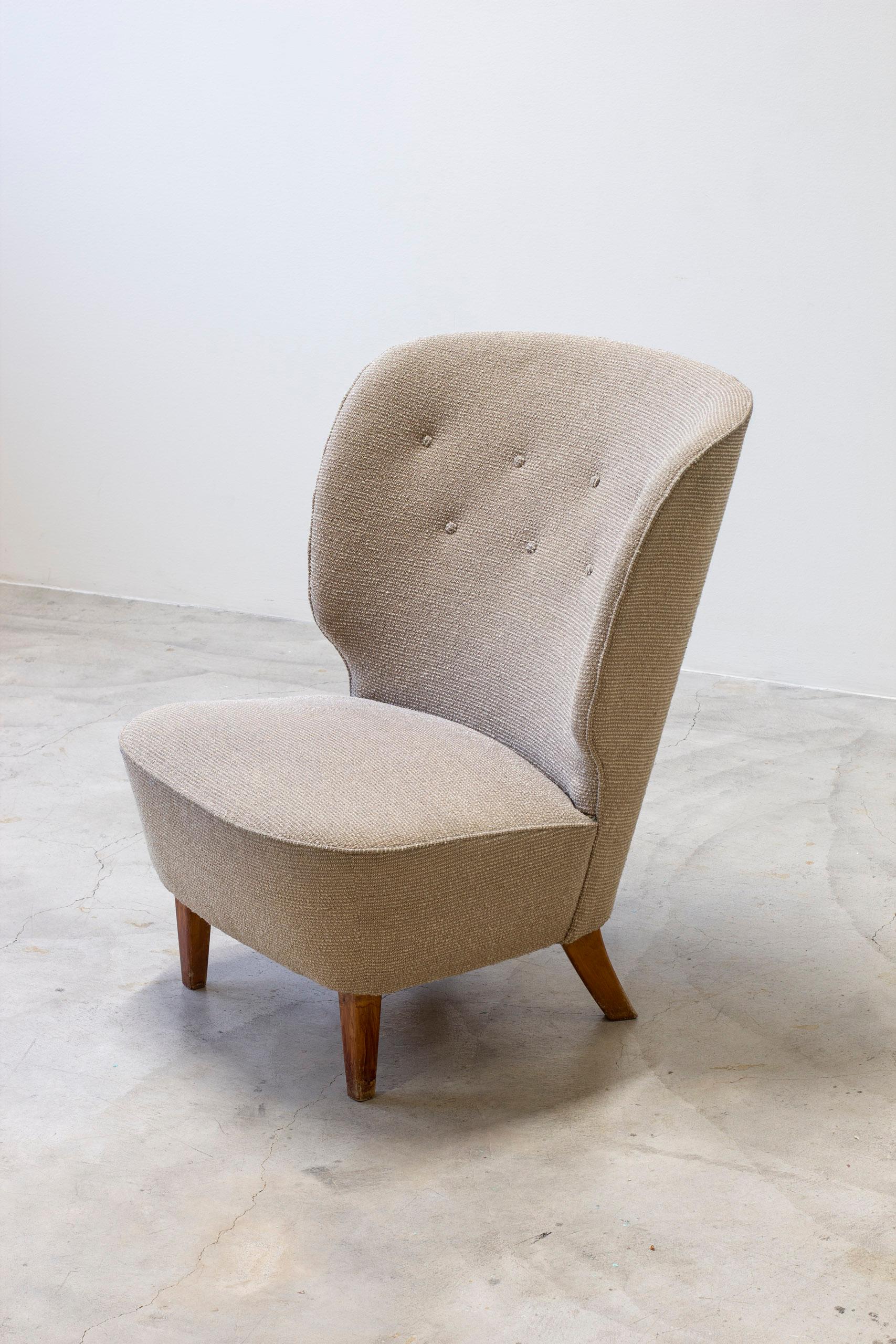 Scandinavo moderno Sedia da salotto moderna svedese di Sven Staaf, Svezia anni '40 in vendita