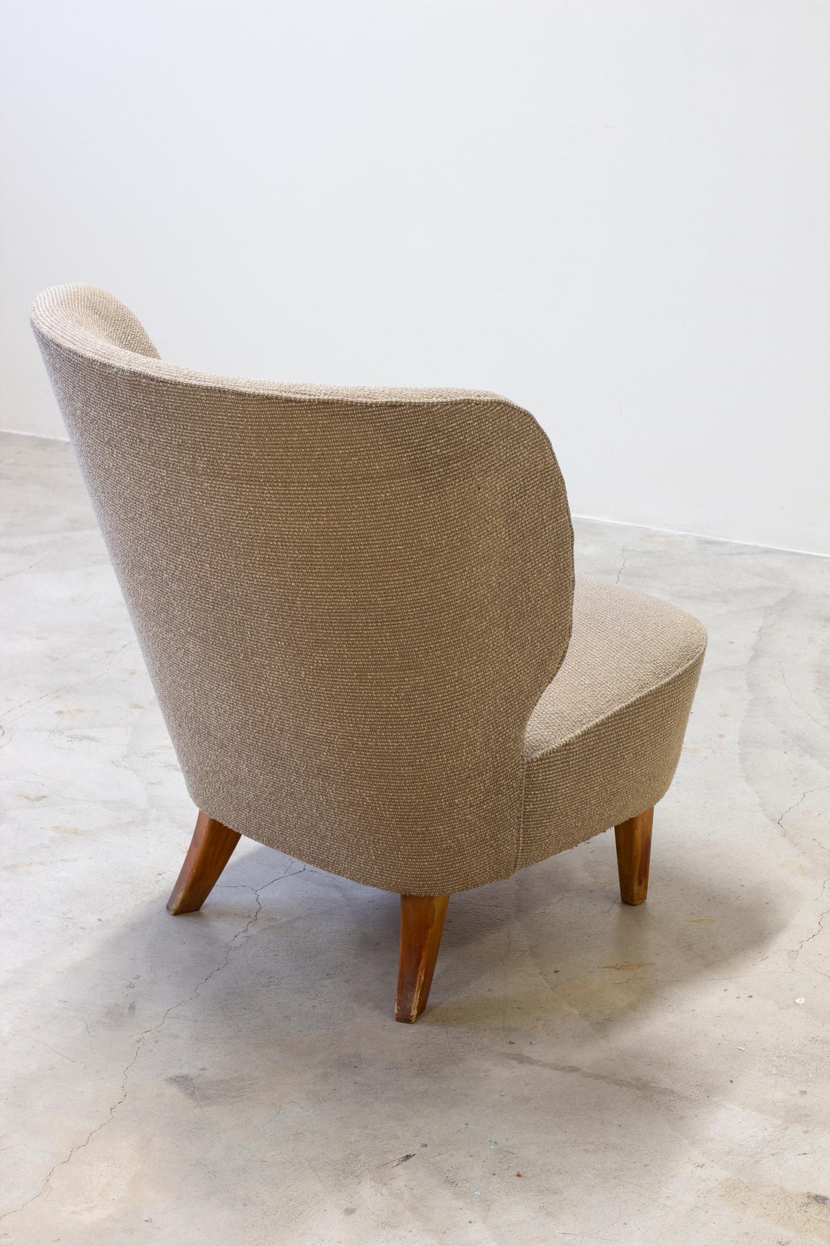 Svedese Sedia da salotto moderna svedese di Sven Staaf, Svezia anni '40 in vendita