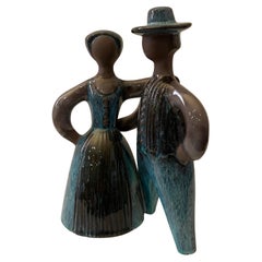 Sculpture en céramique The Modernity Man & Woman d'Elsi Bourelius pour JIE Gantofta