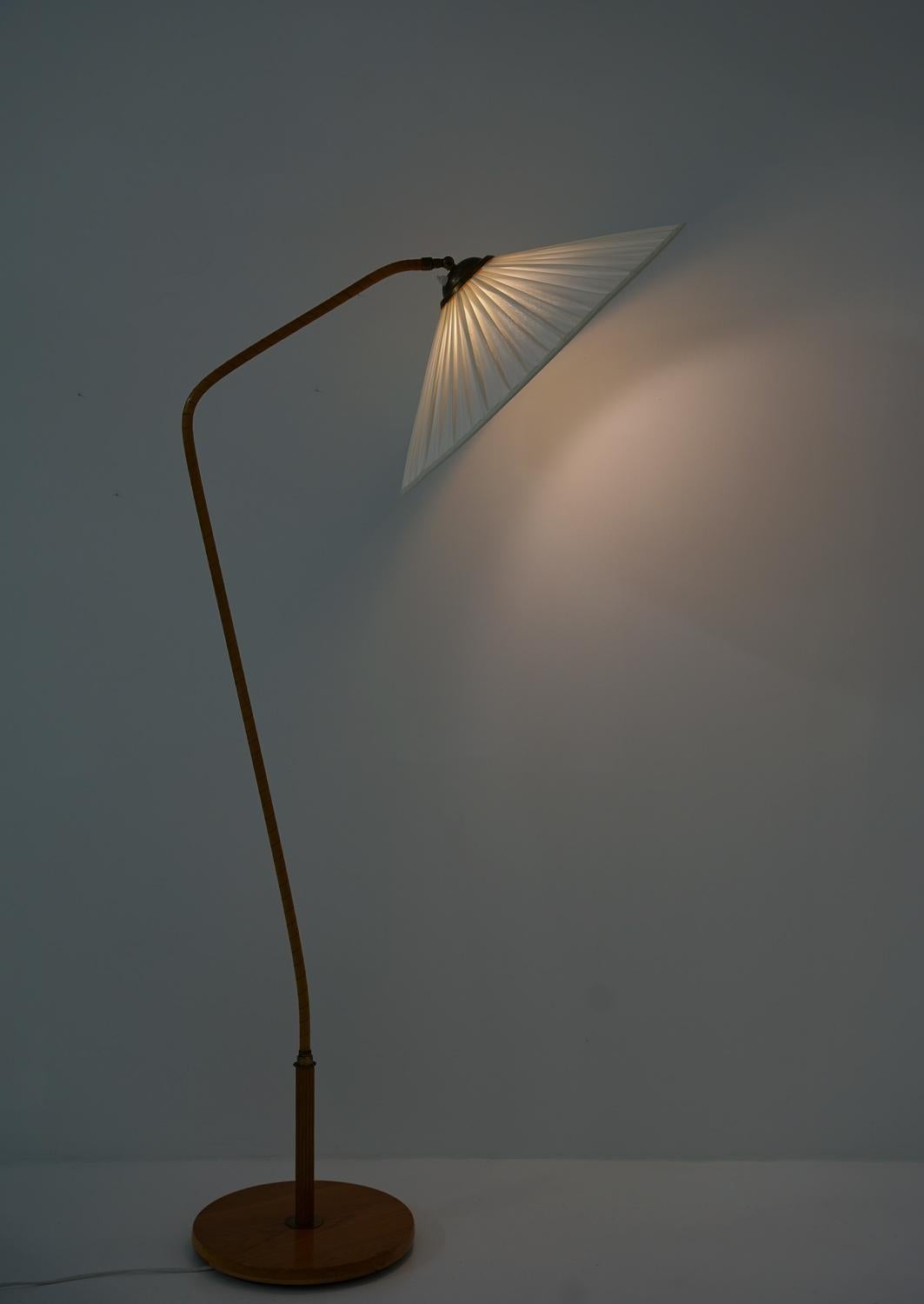 Swedish Modern Midcentury Floor Lamp, 1940s 3