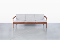 Swedish Modern “Monterey” Teak Sofa by Folke Ohlsson for DUX