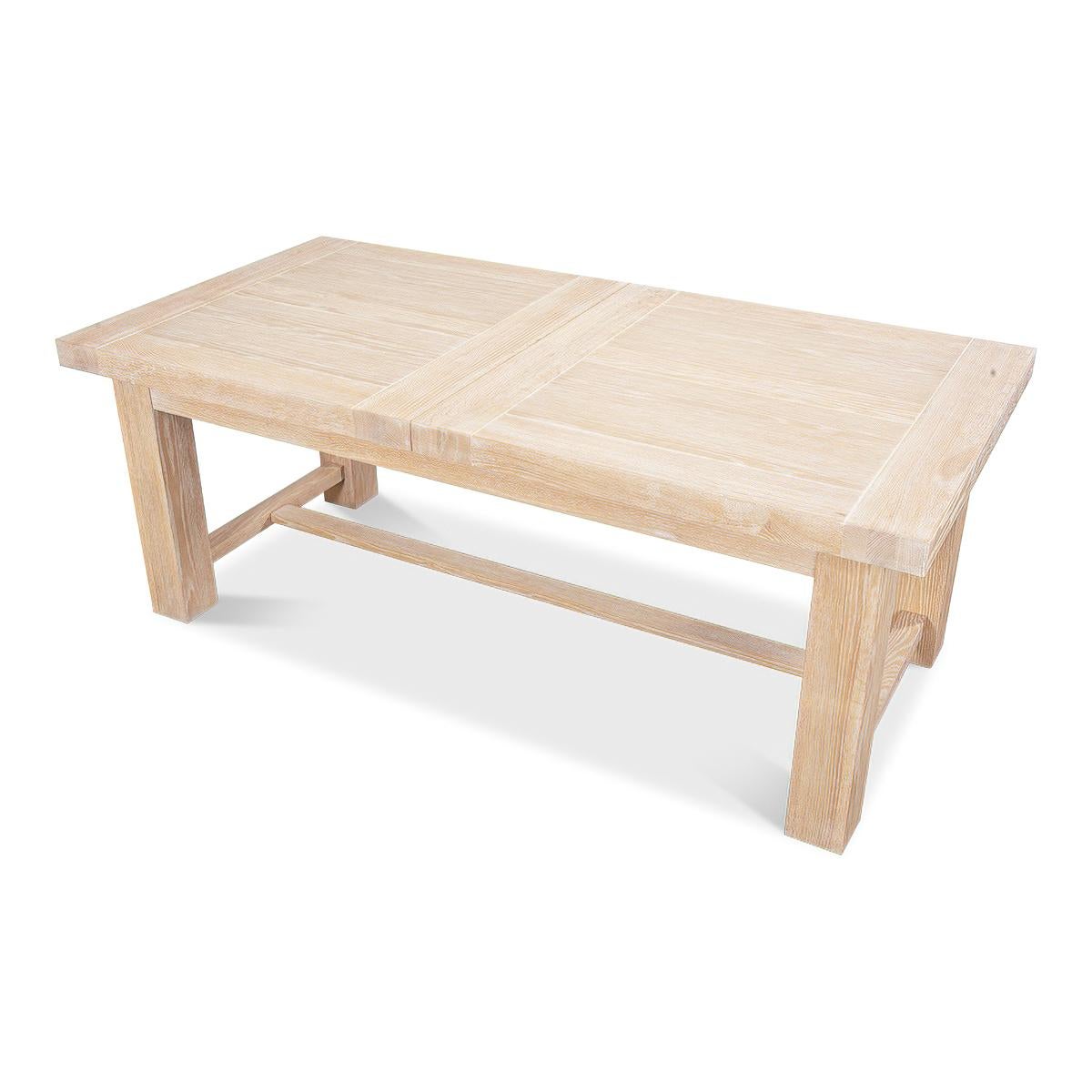 Swedish Modern Oak Extension Dining Table For Sale 3