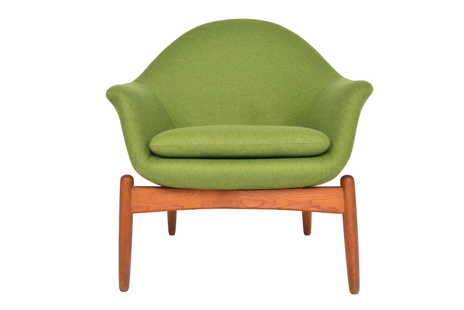 20th Century Swedish Modern Oak Lounge Chair by Scapa