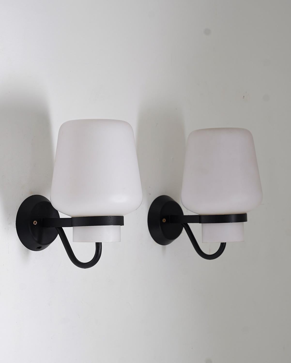 Scandinavian Modern Swedish Modern Outdoor Wall Lamps by ASEA For Sale