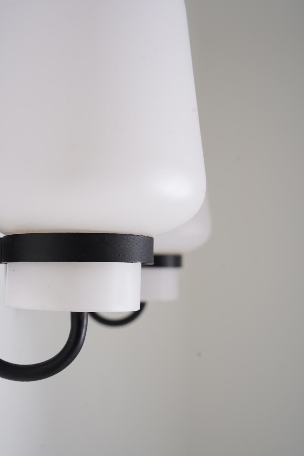 Verre opalin Lampes d'extérieur modernes suédoises par ASEA en vente