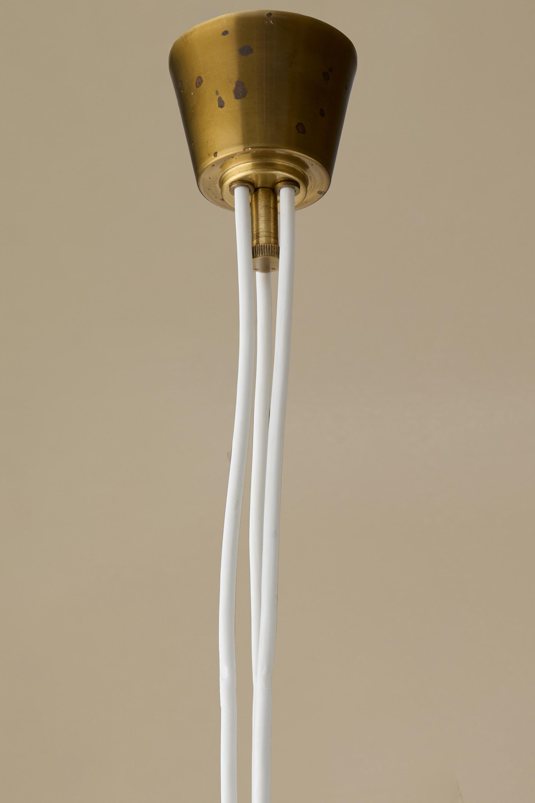 Laiton Pendentif moderne suédois, années 1940 en vente
