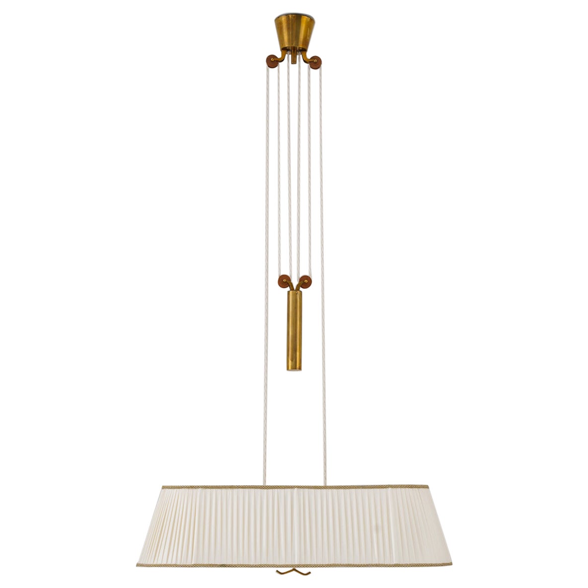 Swedish Modern Pendant by Harald Notini for Böhlmarks For Sale