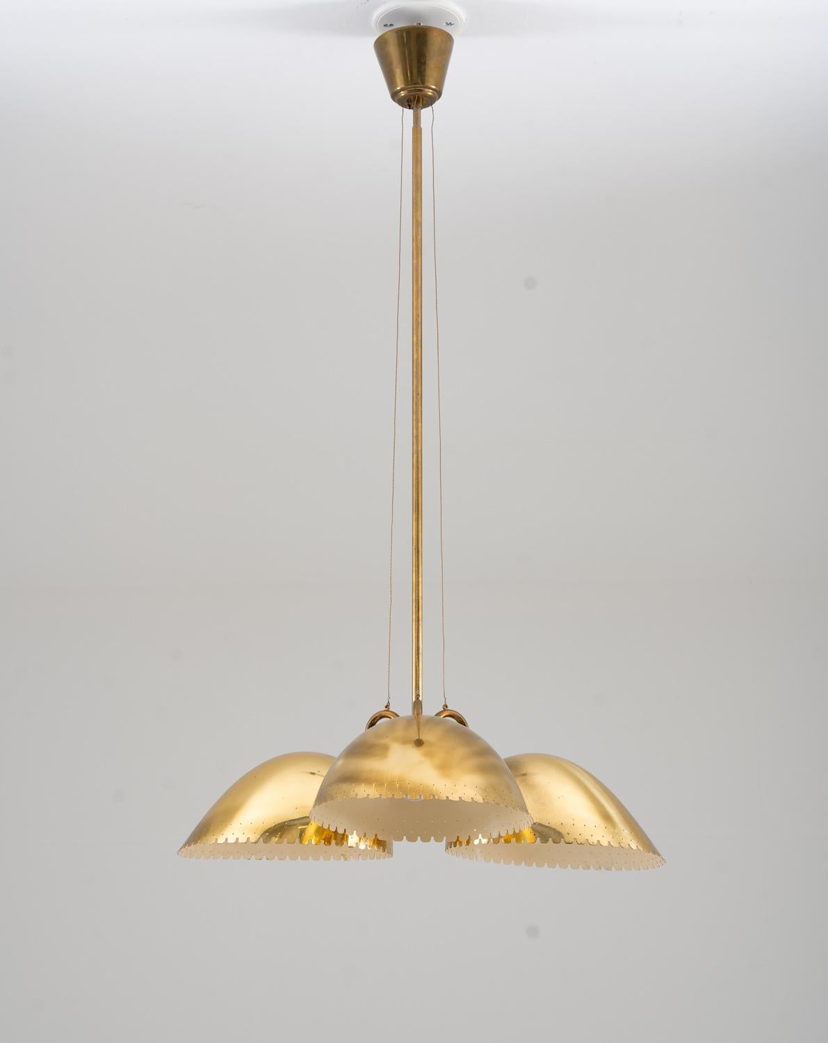 Scandinavian Modern Swedish Modern Pendant by Harald Notini for Böhlmarks, Model 11894 For Sale