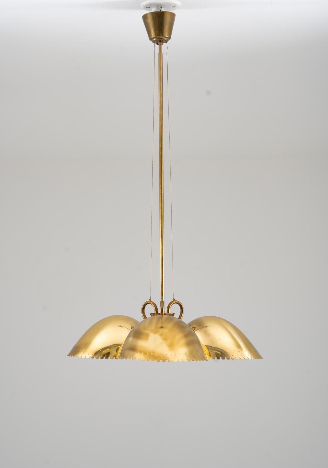 Swedish Modern Pendant by Harald Notini for Böhlmarks, Model 11894 In Good Condition For Sale In Karlstad, SE