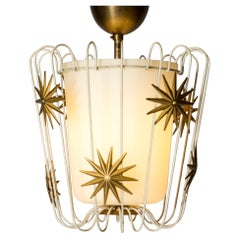 Lampada a sospensione moderna svedese, Chr Berg & Co, Svezia, anni '40