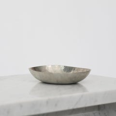 Ciotola moderna svedese in peltro di Karl-Erik Torsell, anni '70, Svezia