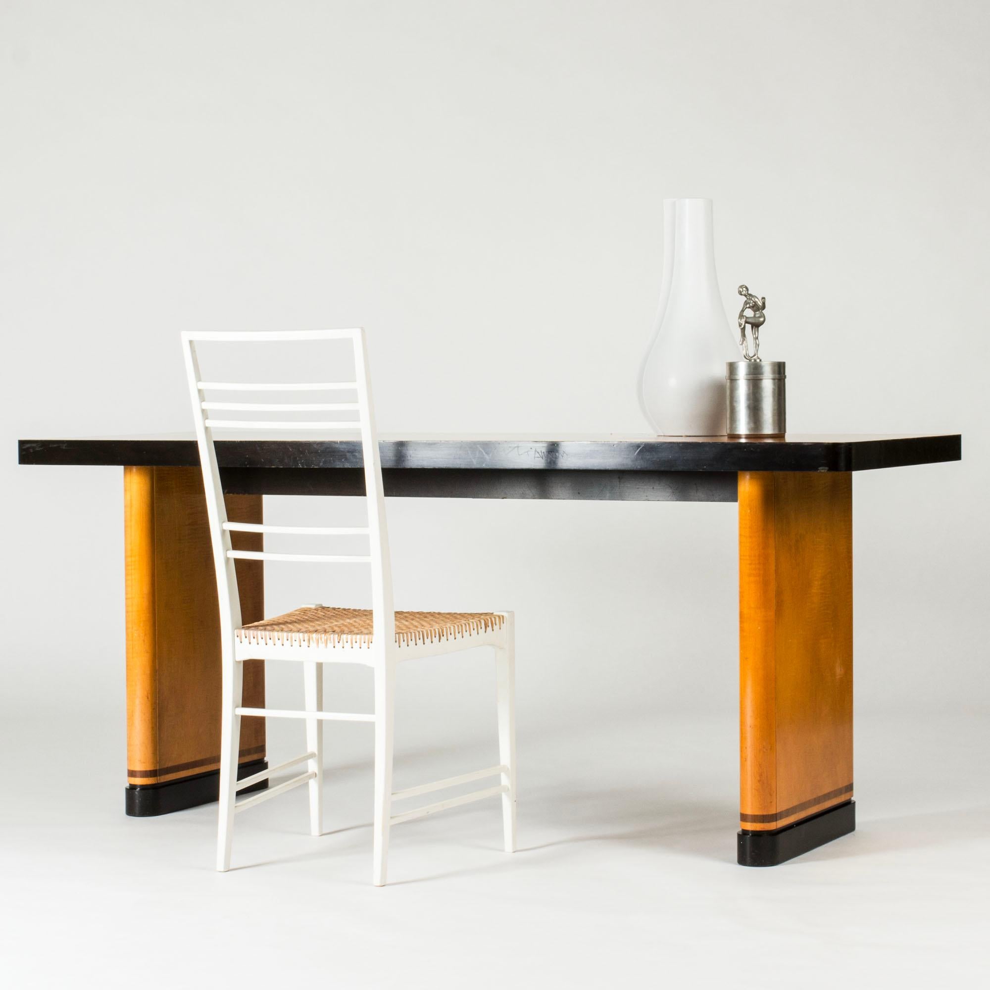 Vaso moderno svedese in peltro, Athena Ystad, Svezia, anni '30 in vendita 1