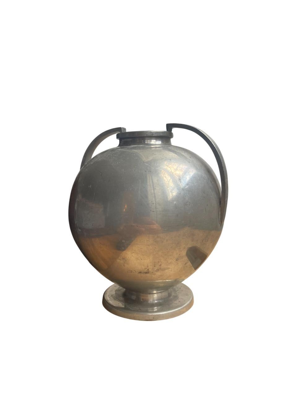 Peltro Vaso svedese in peltro - GAB Tenn - Art Deco, 1937 in vendita