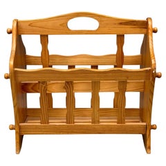 Revisteros y soportes de madera